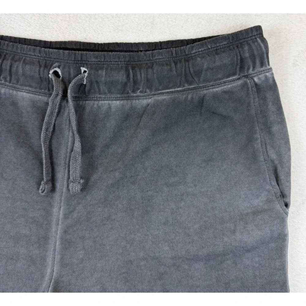 Tommy‎ Hilfiger Sport Women's M Charcoal Gray Garment Dyed Lounge Sweat Shorts